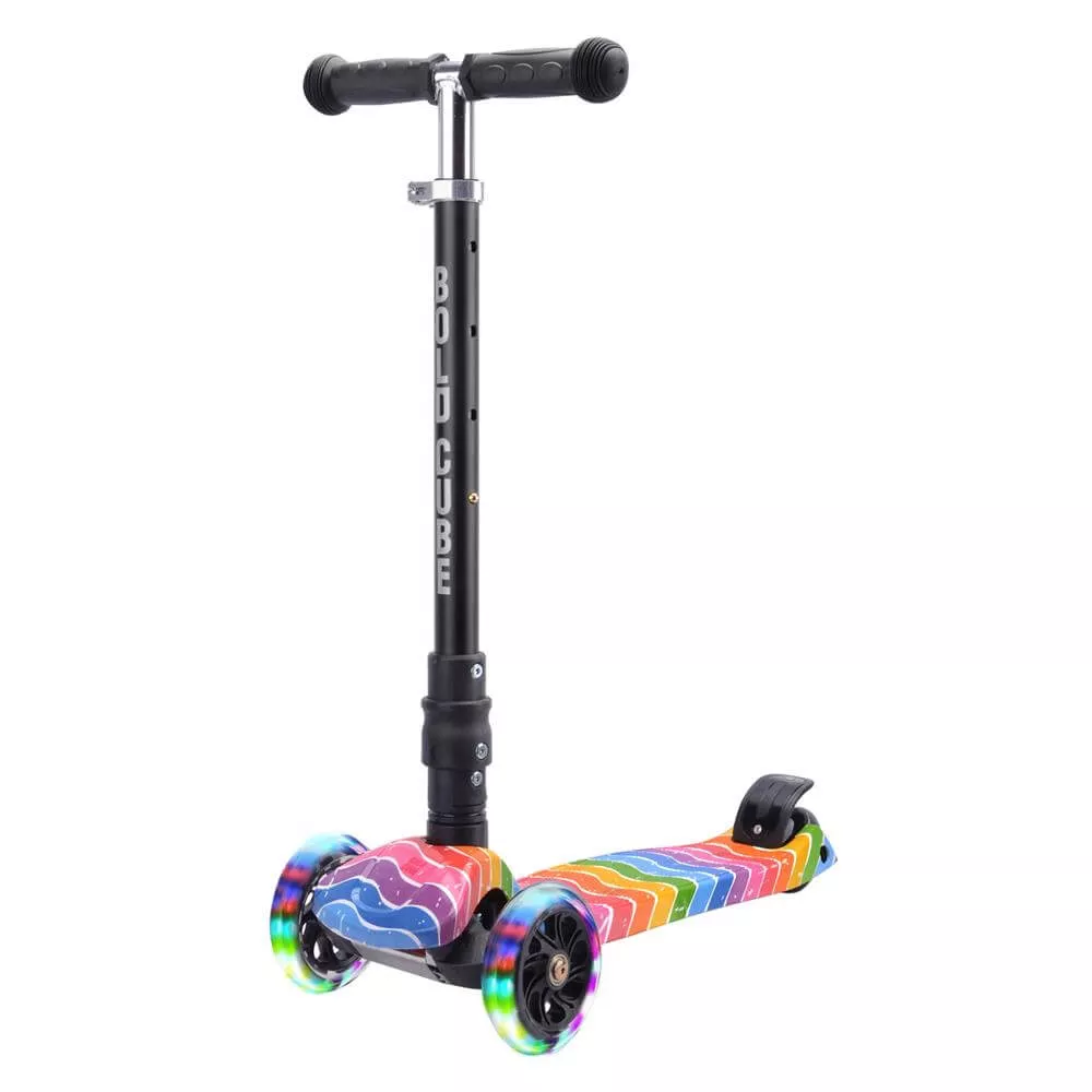 BOLDCUBE - Rainbow Waves - 3 Wheel Scooter